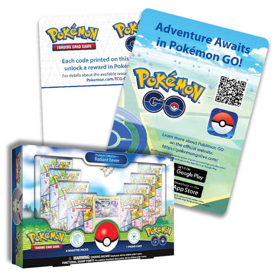 Pokemon - Pokemon Go - Radiant Eevee - Premium Collection - Unlock Code