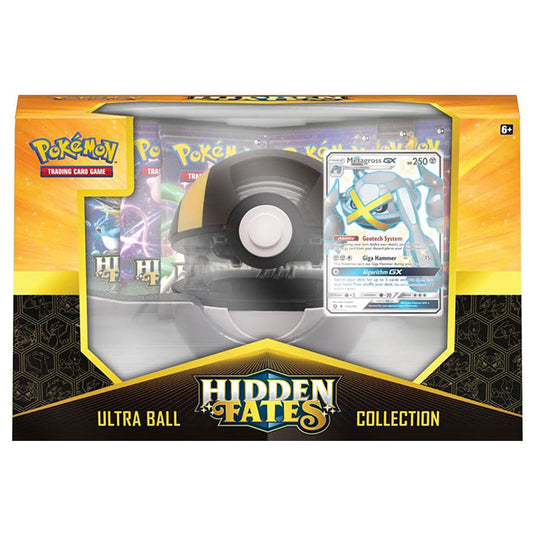 Pokemon - Hidden Fates - Poke Ball Collection Box - Shiny Metagross-GX