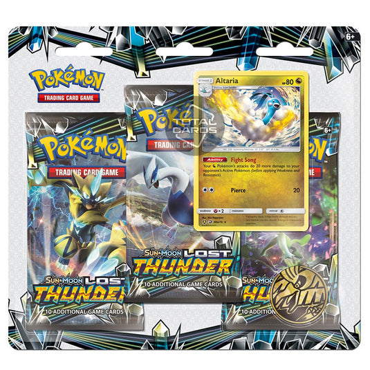 Pokemon - Sun & Moon - Lost Thunder - 3 Pack Blister - Altaria