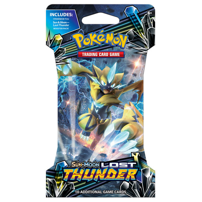Pokemon Sonne & Mond – Lost Thunder Promo Boosterpack Mit 3 Karten – Offizielles Sammelkarten-Set Für Sammler & Fans Pokemon Sonne & Mond – Lost Thunder Promo Boosterpack Mit 3 Karten – Offizielles Sammelkarten-Set Für Sammler & Fans