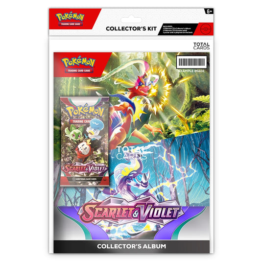 Pokemon Scarlet and Violet base set Collectors Kit total cards