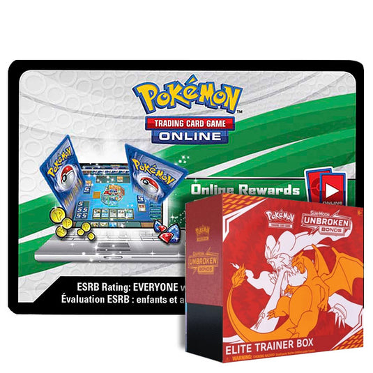 Pokemon - Sun & Moon - Unbroken Bonds - Elite Trainer Box - Online Code Card