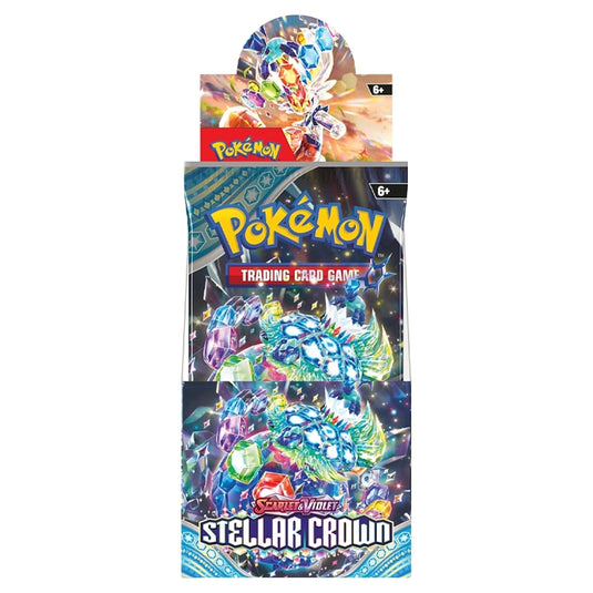 Pokemon - Scarlet & Violet - Stellar Crown - Half Booster Box (18 Boosters)