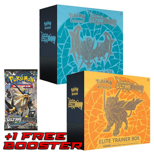 Pokemon - Sun & Moon - Ultra Prism - Elite Trainer Box - Dawn Wings Necrozma & Dusk Mane Necrozma