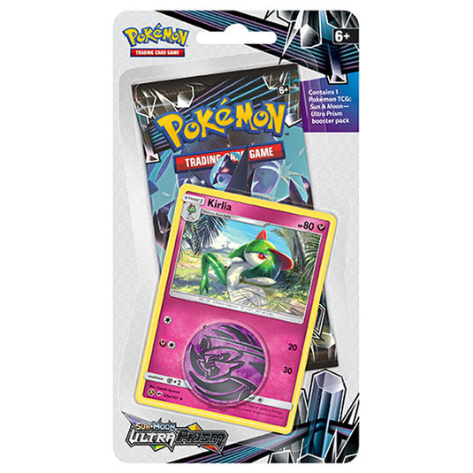 Pokemon - Sun & Moon - Ultra Prism - Checklane Blister - Kirlia Pokemon - Sun & Moon - Ultra Prism - Checklane Blister - Kirlia