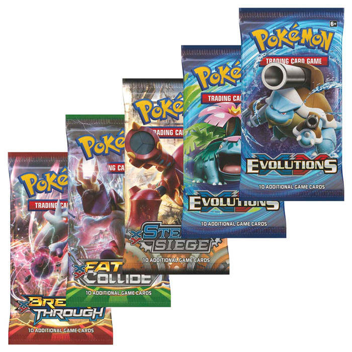 volcanion booster box Pokemon