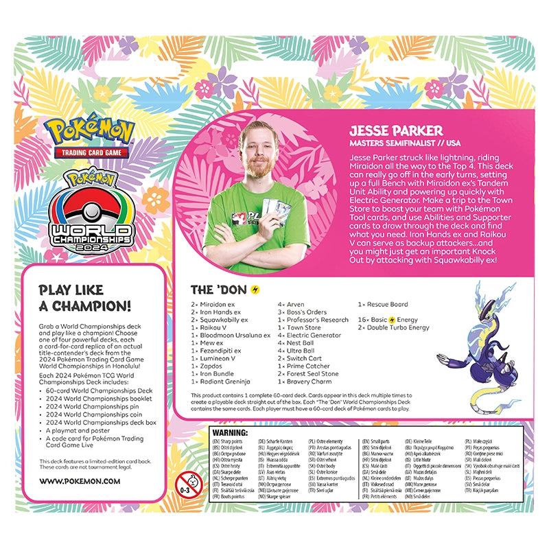 Pokemon - 2024 World Championship Deck