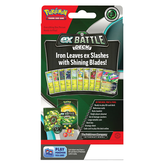 pokemon ex battle deck iron leaves ex 2