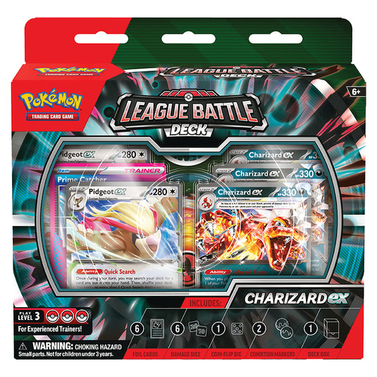 pokemon league battle deck charizard ex front