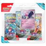 Pokemon - Scarlet & Violet - Stellar Crown - 3 Pack Blister - Tinkaton