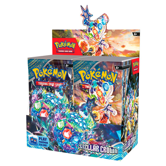 pokemon scarlet and violet stellar crown booster box main