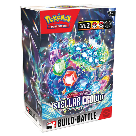 pokemon scarlet and violet stellar crown build and battle box