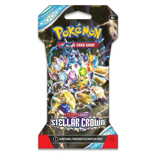 pokemon scarlet and violet stellar crown sleeved booster galvantula