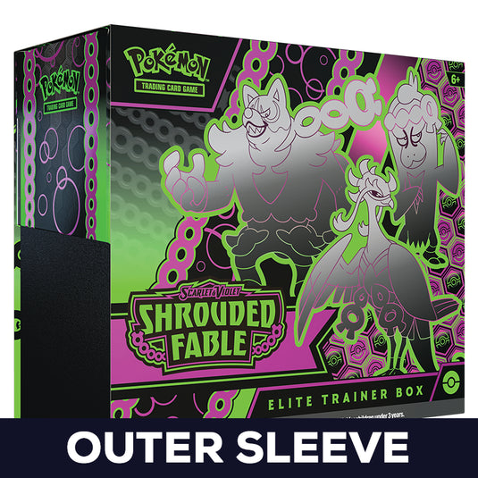 pokemon shrouded fable elite trainer box outer sleeve main