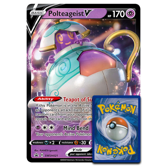 Pokemon - Polteageist-V - Oversized Promo Card (SWSH021)