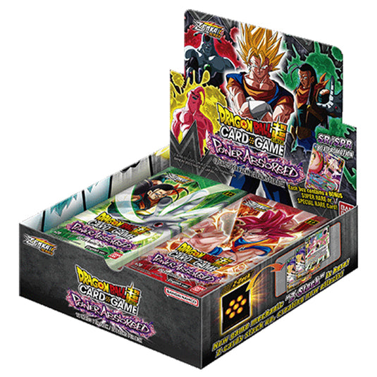 Dragon Ball Super Card Game - Zenkai Series - Power Absorbed - Booster Box (24 Packs)