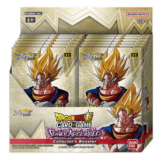 Dragon Ball Super Card Game - Zenkai Series - Power Absorbed - Collector's Booster Box (12 Packs)