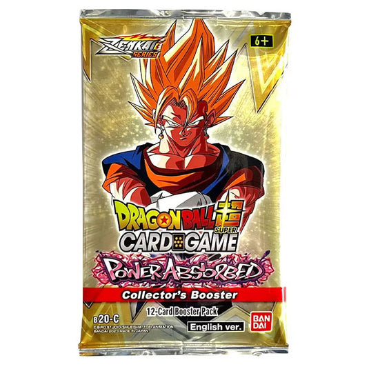 Dragon Ball Super Card Game - Zenkai Series - Power Absorbed - Collector's Booster Pack