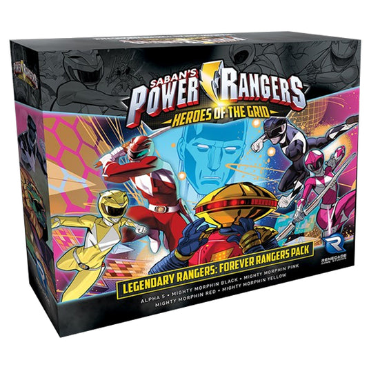 Power Rangers - Heroes of the Grid - Legendary Rangers - Forever Rangers Pack