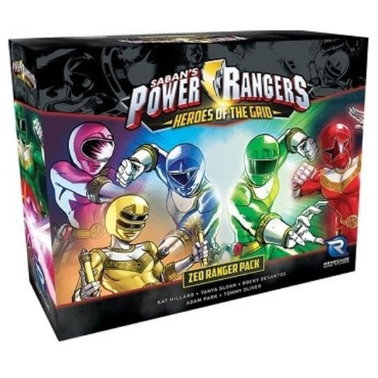 Power Rangers - Heroes of the Grid Zeo Ranger Pack