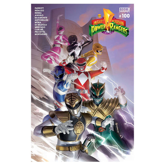 Mighty Morphin Power Rangers - Issue 100 Cover C Wrap Var Mercado