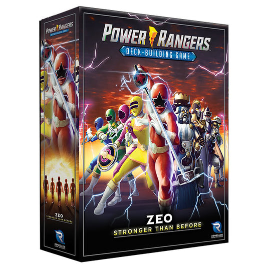 Power Rangers Deck - Building Game - Zeo - Stronger Than Before