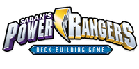Power Rangers Deck Building Game logo
