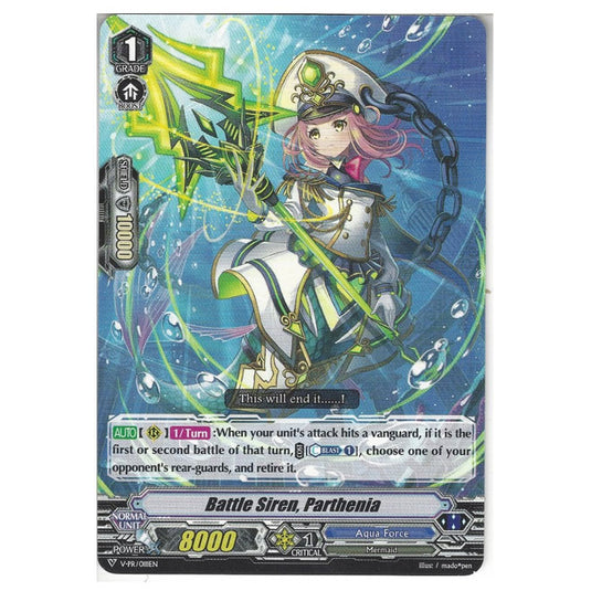 Cardfight!! Vanguard - V-PR/0111EN - Battle Siren, Parthenia - Promo Card