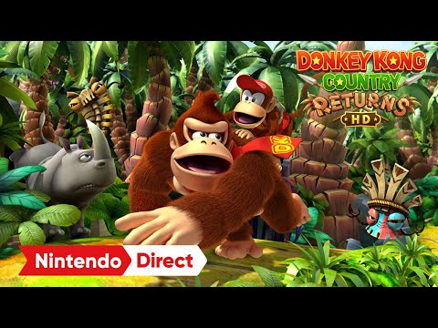 Donkey Kong Country Returns HD nintendo switchTrailer