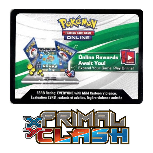 Pokemon - XY Primal Clash - Online Code Card