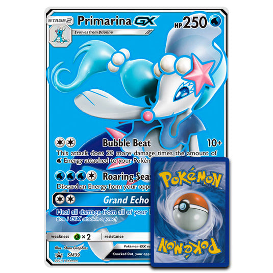 Pokemon - Sun & Moon - Primarina GX Promo (Oversized Promo)