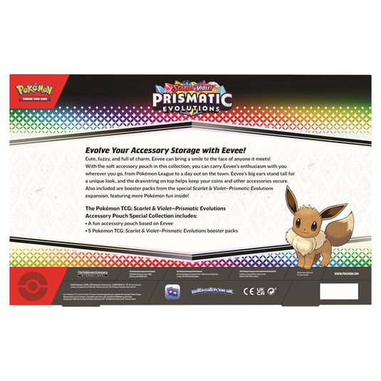 Pokemon - Scarlet & Violet - Prismatic Evolutions - Accessory Pouch - Pokemon - Scarlet & Violet - Prismatic Evolutions - Accessory Pouch -