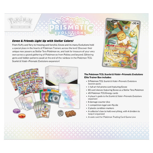 Pokemon - Scarlet & Violet - Prismatic Evolutions - Elite Trainer Box