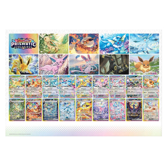 Pokemon - Scarlet & Violet - Prismatic Evolutions - Poster Collection