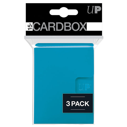 Ultra Pro - Card Box PRO 15+ - 3-pack - Light Blue