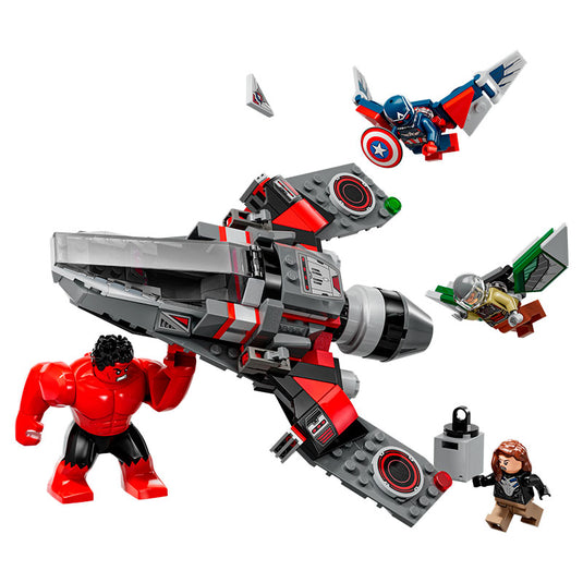 Lego - Super Heroes Marvel - Captain America vs. Red Hulk Battle #76292