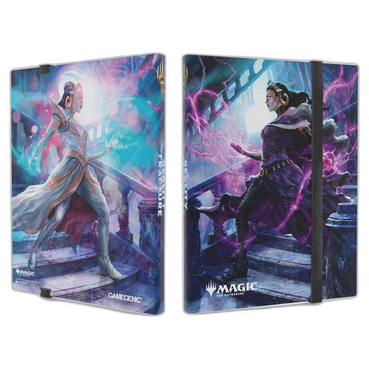 Gamegenic - Magic The Gathering - Reality Fracture - Casual Album 18-Pocket - Liliana, Devoted Healer/Liliana, Callous Necromancer