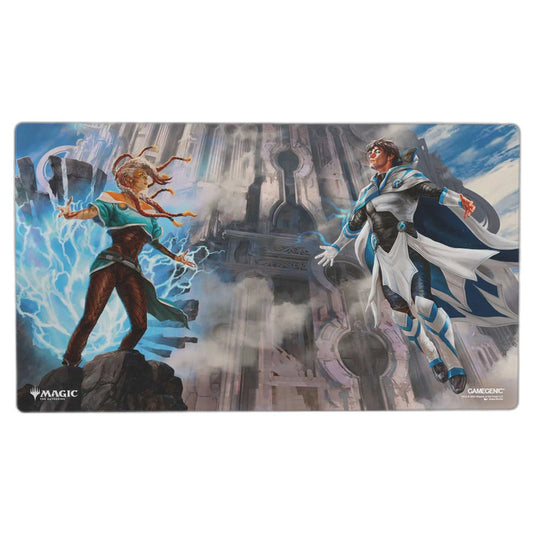 Gamegenic - Magic The Gathering - Reality Fracture - Shiny Playmat - Tam Beleren, Conflicted/Jace, Building Reality