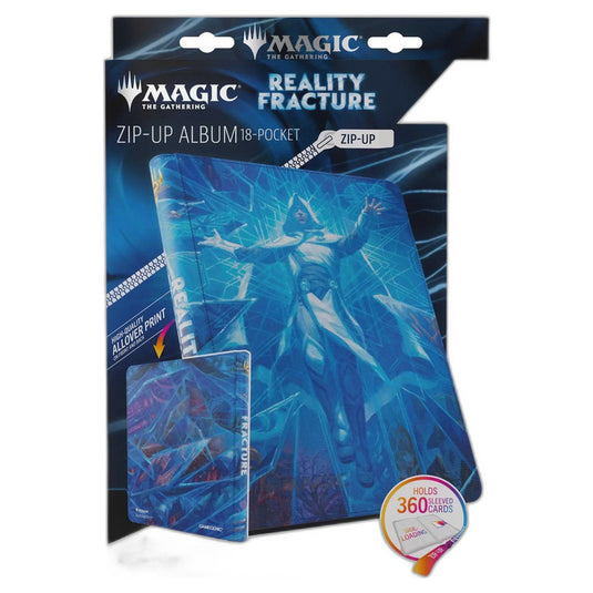 Gamegenic - Magic The Gathering - Reality Fracture - Zip-Up Album 18-Pocket - Overwrite the Multiverse