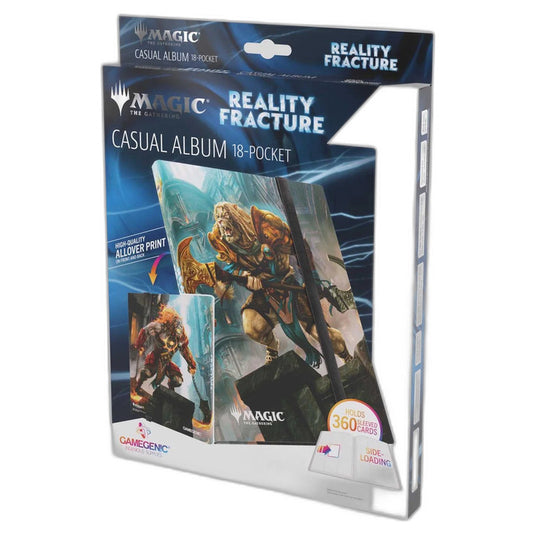 Gamegenic - Magic The Gathering - Reality Fracture - Casual Album 18-Pocket - Ajani, Path Of Vengeance/Ajani, Counterattack Leader