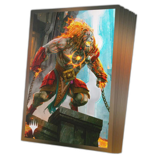Gamegenic - Magic The Gathering - Reality Fracture - Premium Art Sleeves - Ajani, Path of Vengeance