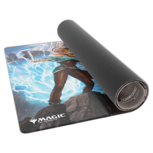 Gamegenic - Magic The Gathering - Reality Fracture - Shiny Playmat - Tam Beleren, Conflicted/Jace, Building Reality