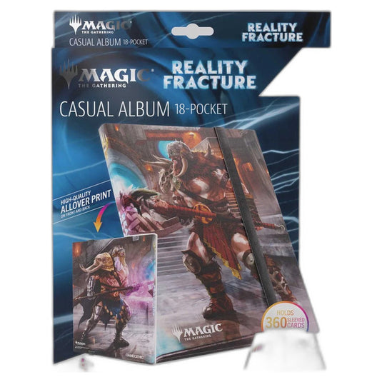 Gamegenic - Magic The Gathering - Reality Fracture - Casual Album 18-Pocket - Garruk of the Veil/Garruk Uncursed
