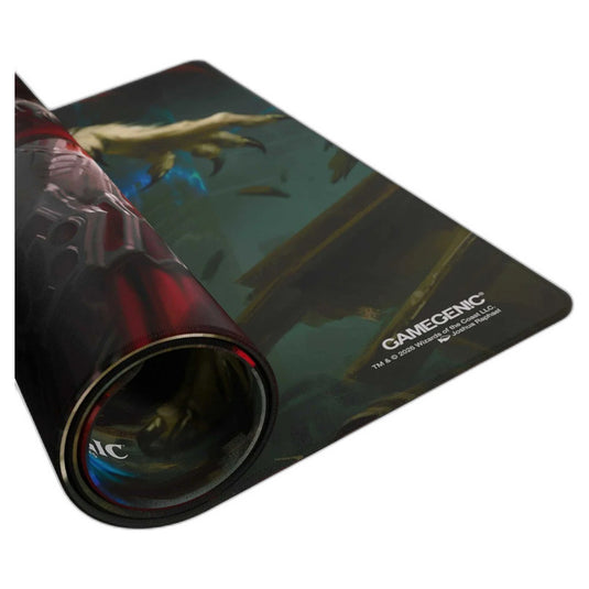 Gamegenic - Magic The Gathering - Reality Fracture - Double-Sided Playmat - Edgar, Ancient Bloodlord/Edgar, Moonlit Sovereign