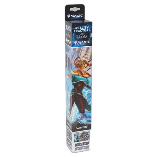 Gamegenic - Magic The Gathering - Reality Fracture - Shiny Playmat - Tam Beleren, Conflicted/Jace, Building Reality