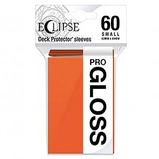 Ultra Pro - Small Sleeves - Gloss Eclipse - Pumpkin Orange (60 Sleeves)