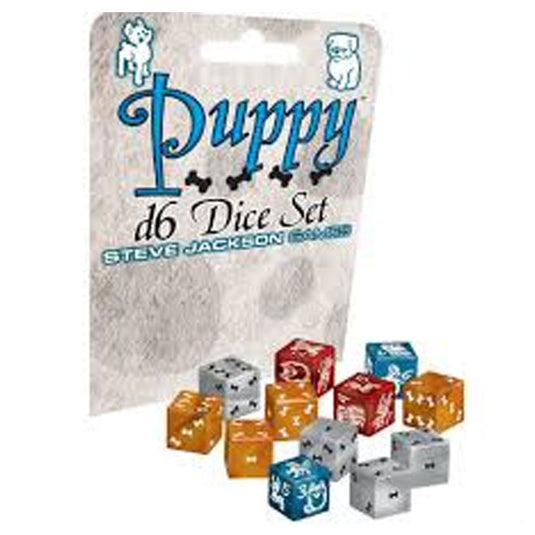 Puppy d6 Dice Set