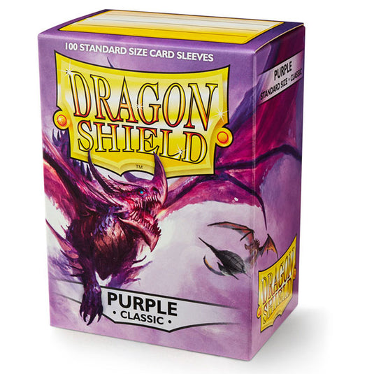 Dragon Shield - Standard Classic Sleeves - Purple - (100 Sleeves)