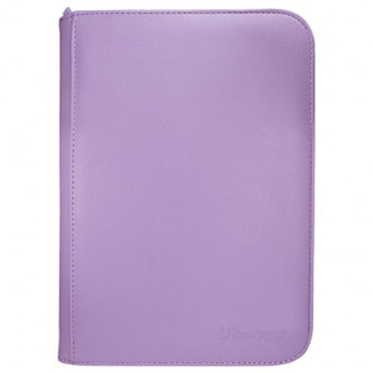 Ultra Pro - Vivid 4-Pocket Zippered PRO-Binder - Purple