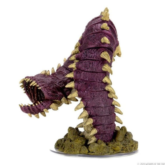 Dungeons & Dragons - Icons of the Realms - Fangs and Talons - Premium Set - Purple Worm